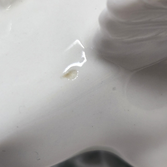 Llardo Porcelain Goose-Duck Taking Flight Glazed White Open Beek Decorative - Picture 9 of 11